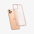 075CS27135 - iPhone 11 Pro Max Case Ultra Hybrid in crystal clear showing the back